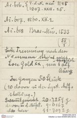 Etiketten zu Gold (NHMW-MIN-Ai616)